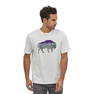 Patagonia Men's Back For Good Organic T-Shirt size L buffalo